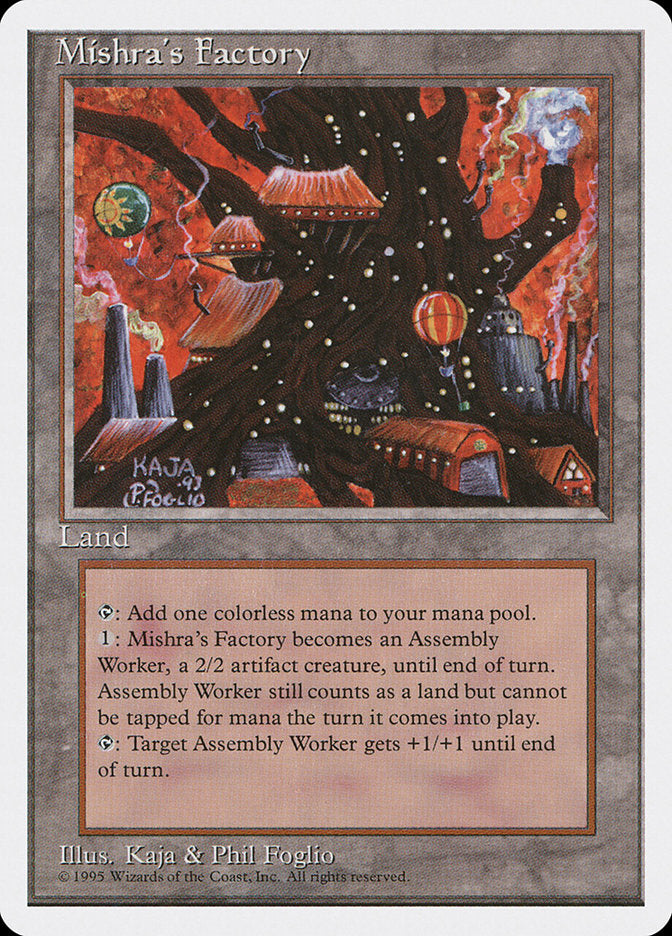 Mishra's Factory [Fourth Edition] | Card Merchant Takapuna