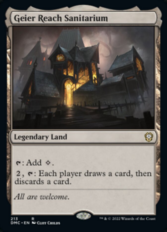 Geier Reach Sanitarium [Dominaria United Commander] | Card Merchant Takapuna