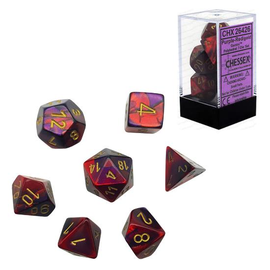 Chessex 7-Die Set - Gemini | Card Merchant Takapuna
