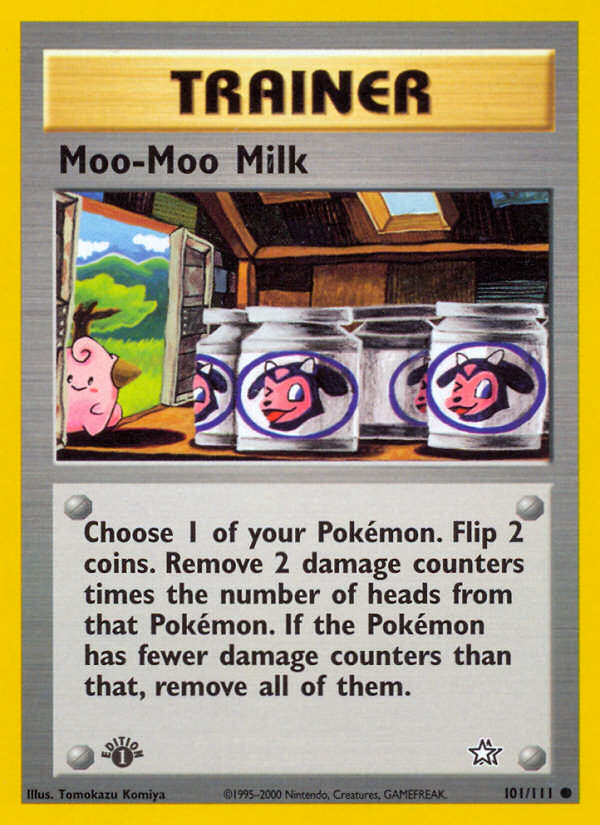 Moo-Moo Milk (101/111) [Neo Genesis 1st Edition] | Card Merchant Takapuna