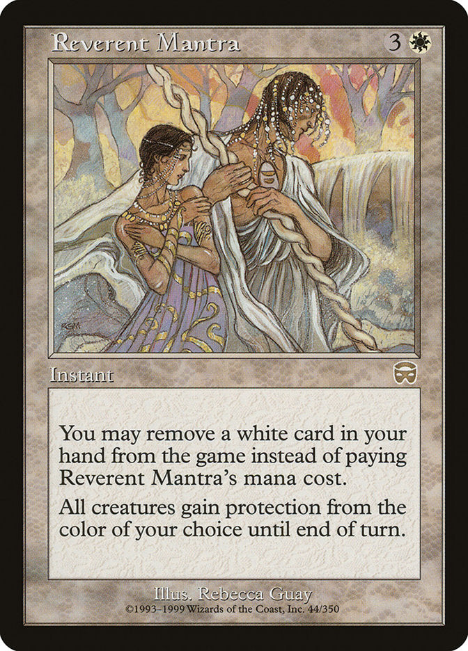 Reverent Mantra [Mercadian Masques] | Card Merchant Takapuna