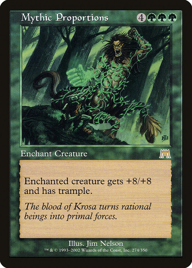 Mythic Proportions [Onslaught] | Card Merchant Takapuna