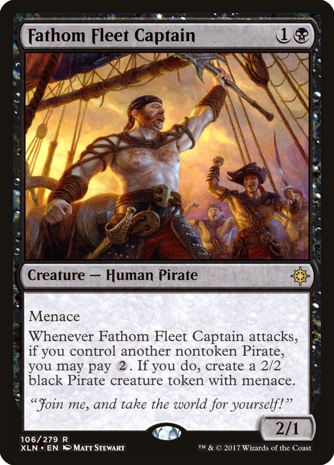 Fathom Fleet Captain [Ixalan] | Card Merchant Takapuna