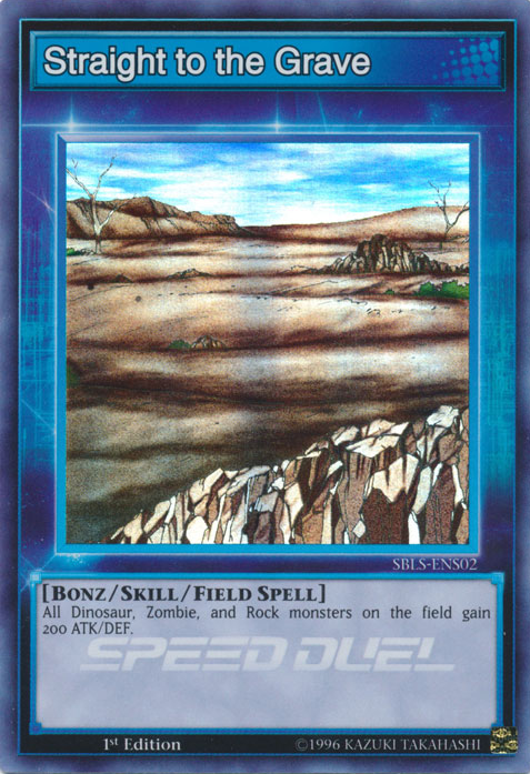 Straight to the Grave [SBLS-ENS02] Super Rare | Card Merchant Takapuna