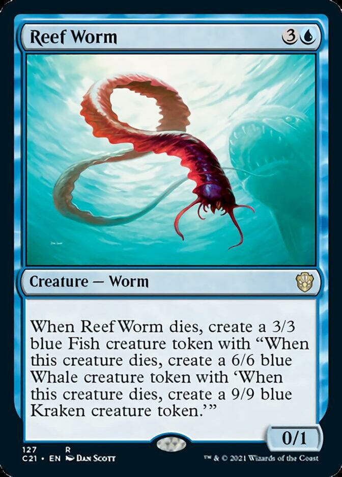 Reef Worm [Commander 2021] | Card Merchant Takapuna