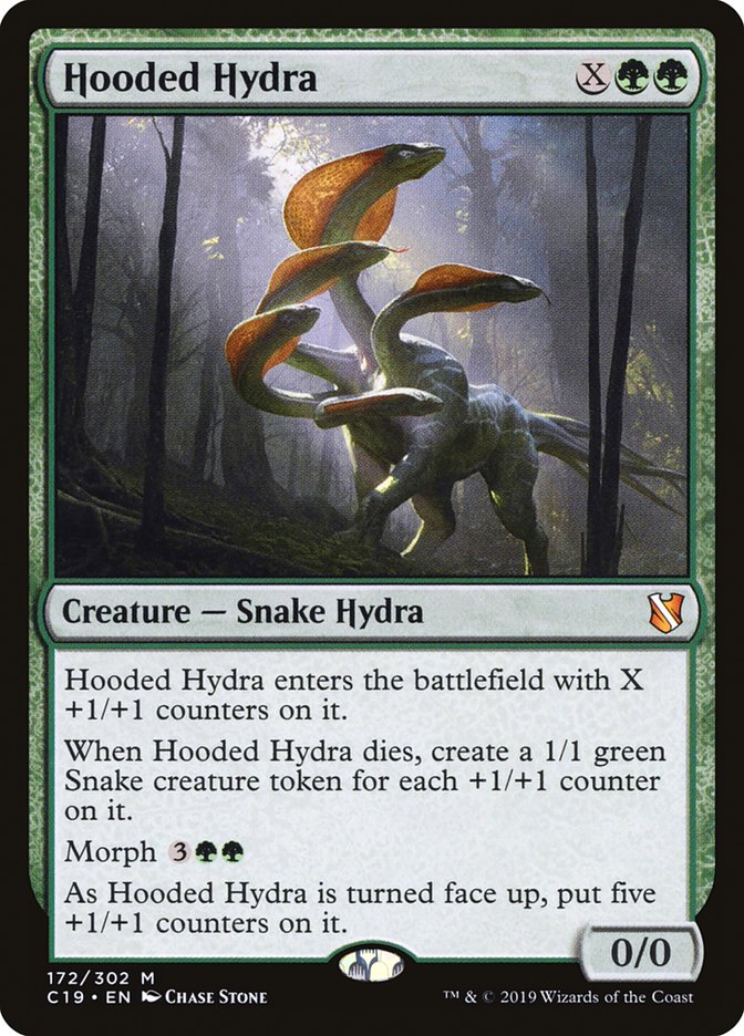 Hooded Hydra [Commander 2019] | Card Merchant Takapuna