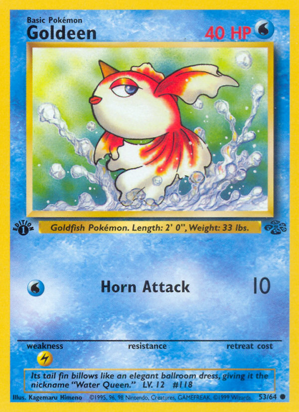 Goldeen (53/64) [Jungle 1st Edition] | Card Merchant Takapuna
