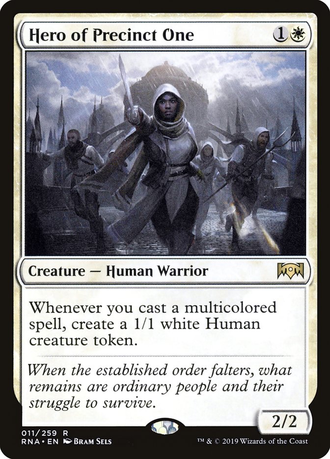 Hero of Precinct One [Ravnica Allegiance] | Card Merchant Takapuna