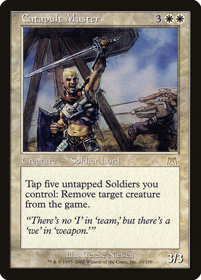 Catapult Master [Onslaught] | Card Merchant Takapuna