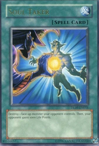 Soul Taker (Green) [DL09-EN016] Rare | Card Merchant Takapuna