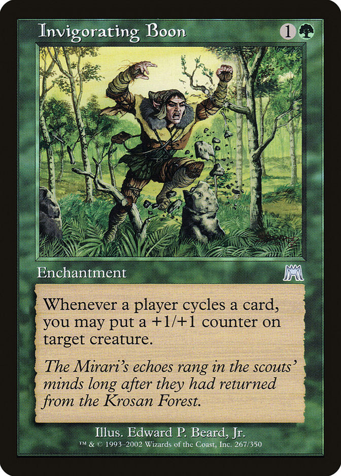 Invigorating Boon [Onslaught] | Card Merchant Takapuna