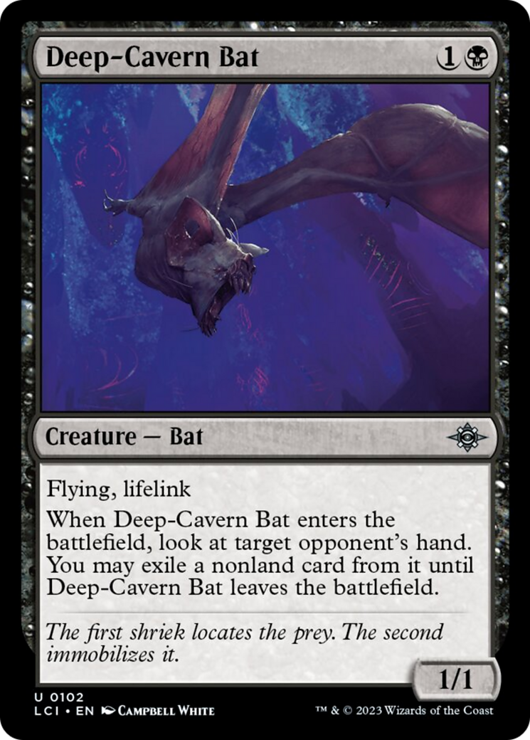Deep-Cavern Bat [The Lost Caverns of Ixalan] | Card Merchant Takapuna