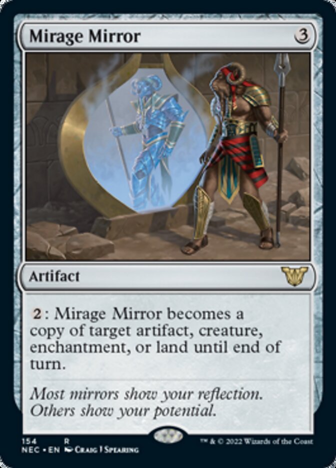 Mirage Mirror [Kamigawa: Neon Dynasty Commander] | Card Merchant Takapuna