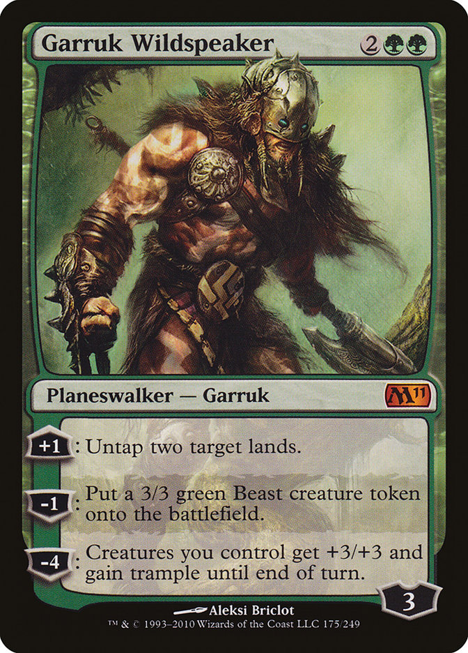 Garruk Wildspeaker [Magic 2011] | Card Merchant Takapuna