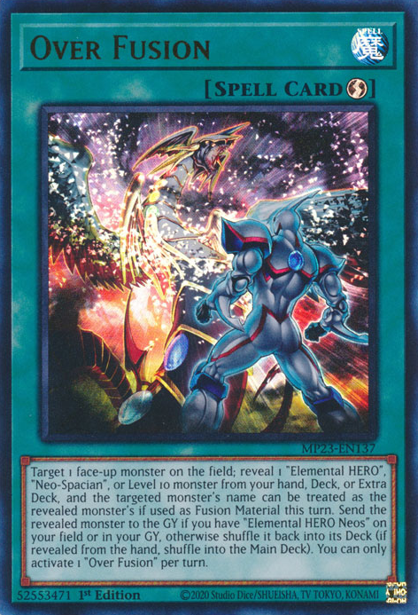 Over Fusion [MP23-EN137] Ultra Rare | Card Merchant Takapuna
