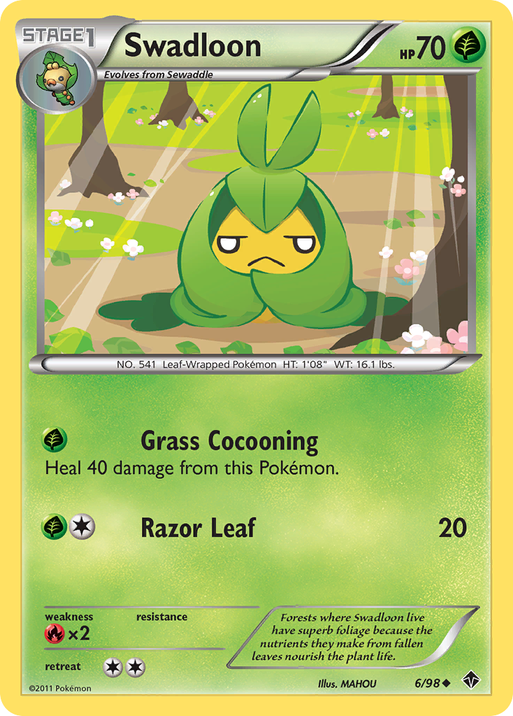 Swadloon (6/98) [Black & White: Emerging Powers] | Card Merchant Takapuna