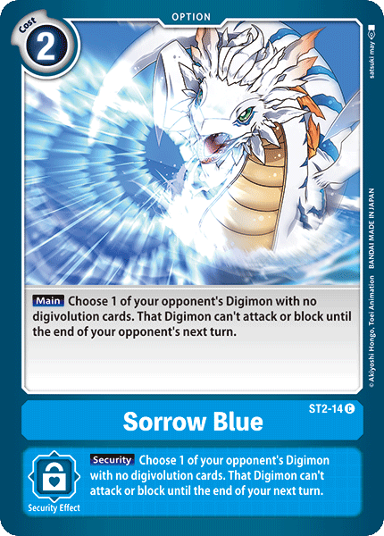 Sorrow Blue [ST2-14] [Starter Deck: Cocytus Blue] | Card Merchant Takapuna