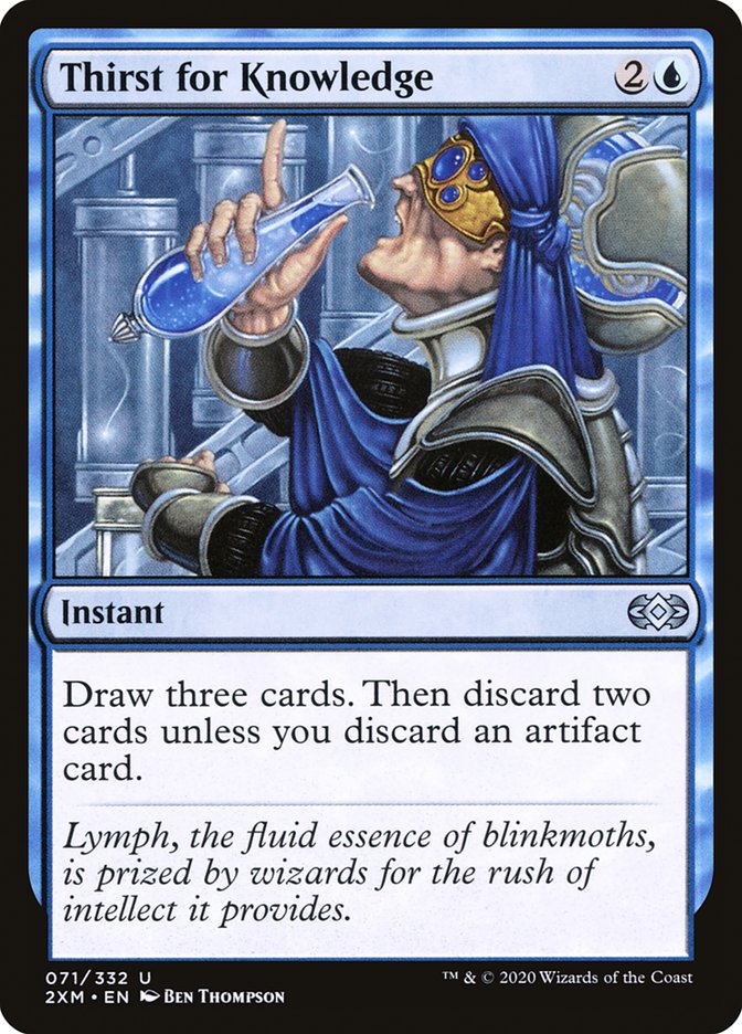 Thirst for Knowledge [Double Masters] | Card Merchant Takapuna