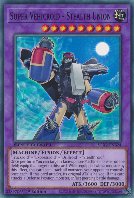 Super Vehicroid - Stealth Union [SGX2-ENB24] Common | Card Merchant Takapuna