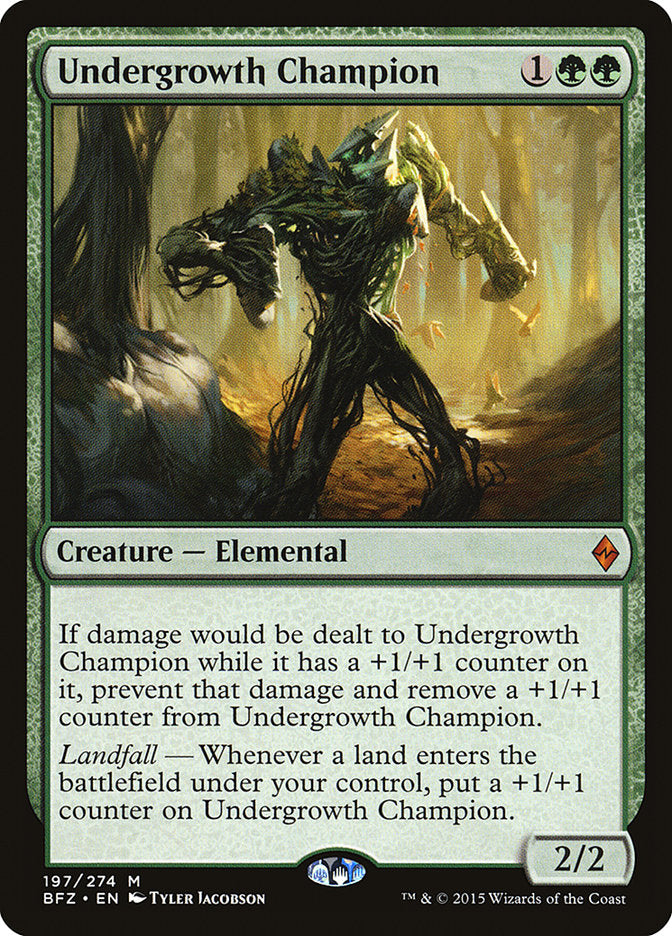 Undergrowth Champion [Battle for Zendikar] | Card Merchant Takapuna
