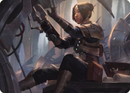 Thopter Mechanic Art Card [The Brothers' War Art Series] | Card Merchant Takapuna