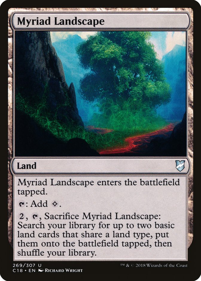 Myriad Landscape [Commander 2018] | Card Merchant Takapuna