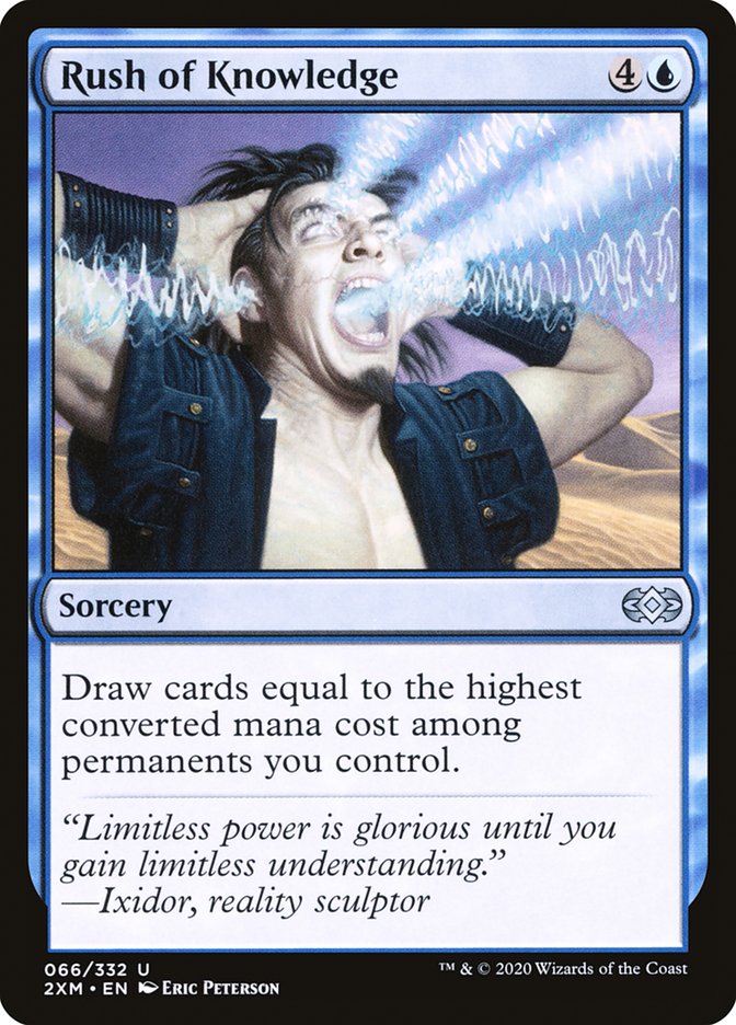 Rush of Knowledge [Double Masters] | Card Merchant Takapuna