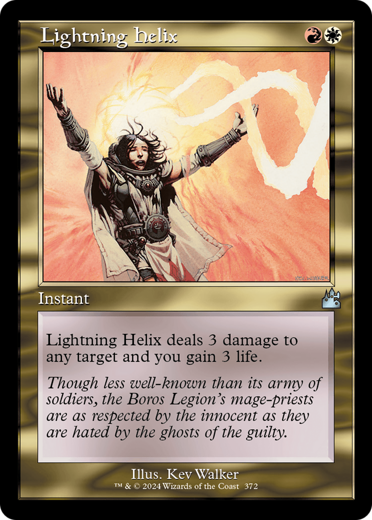 Lightning Helix (Retro Frame) [Ravnica Remastered] | Card Merchant Takapuna