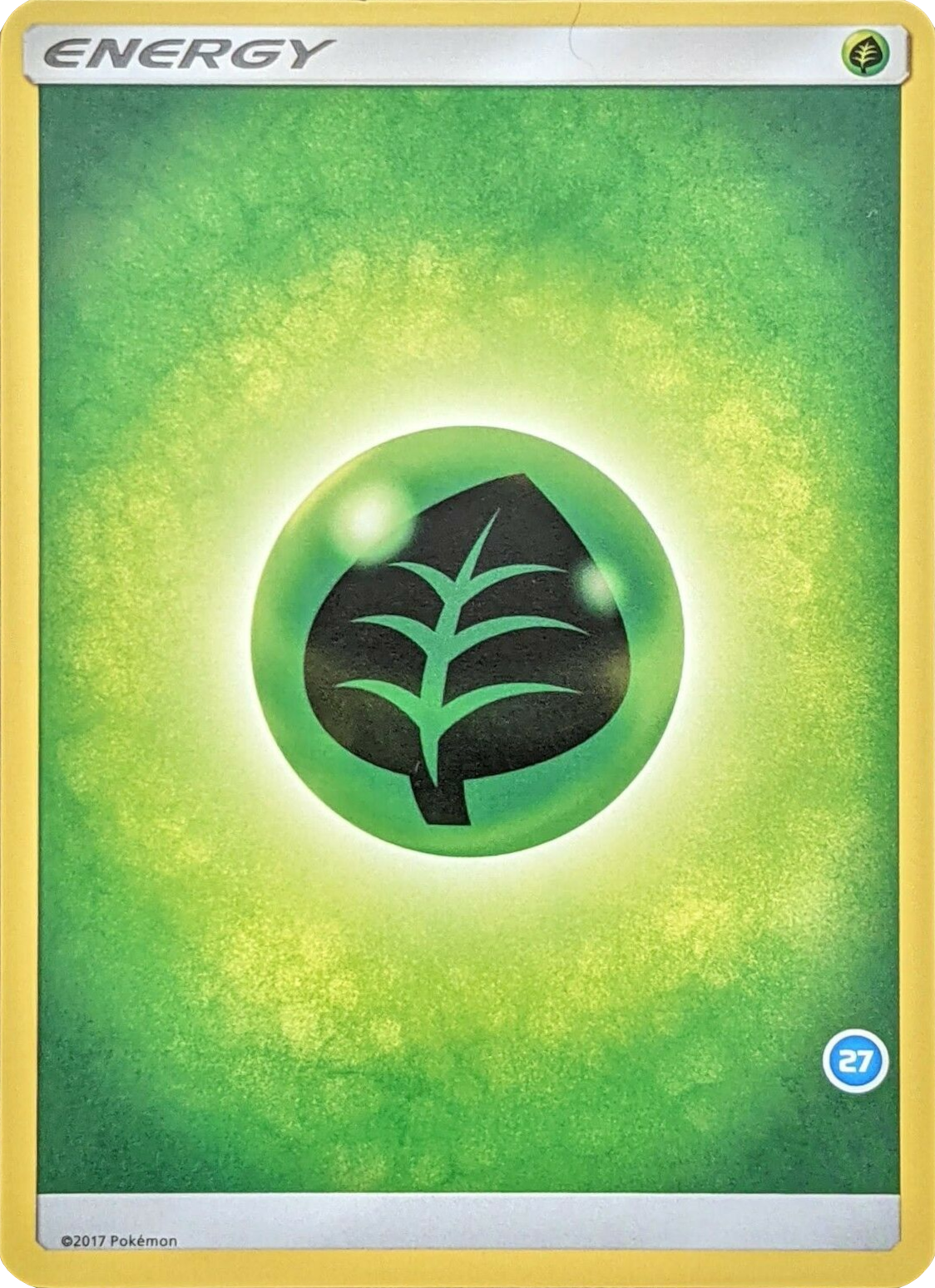Grass Energy (Deck Exclusive #27) [Sun & Moon: Trainer Kit - Alolan Ninetales] | Card Merchant Takapuna