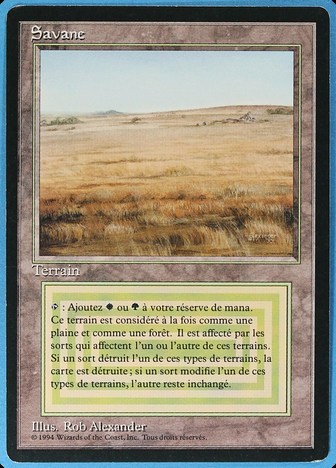 Savannah [Foreign Black Border] | Card Merchant Takapuna
