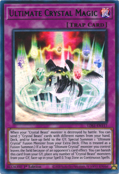 Ultimate Crystal Magic (Green) [LDS1-EN117] Ultra Rare | Card Merchant Takapuna