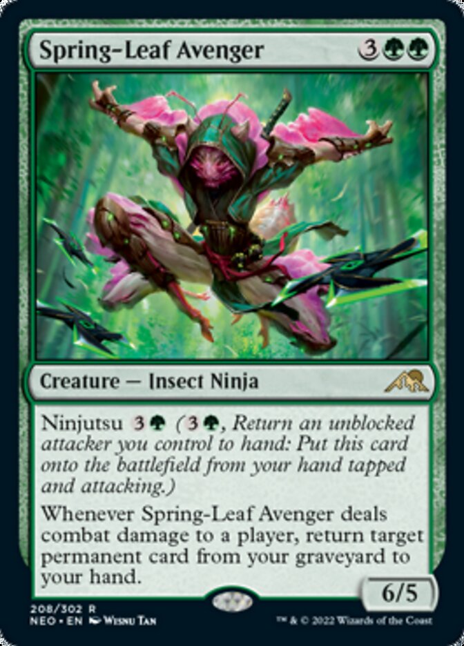 Spring-Leaf Avenger [Kamigawa: Neon Dynasty] | Card Merchant Takapuna
