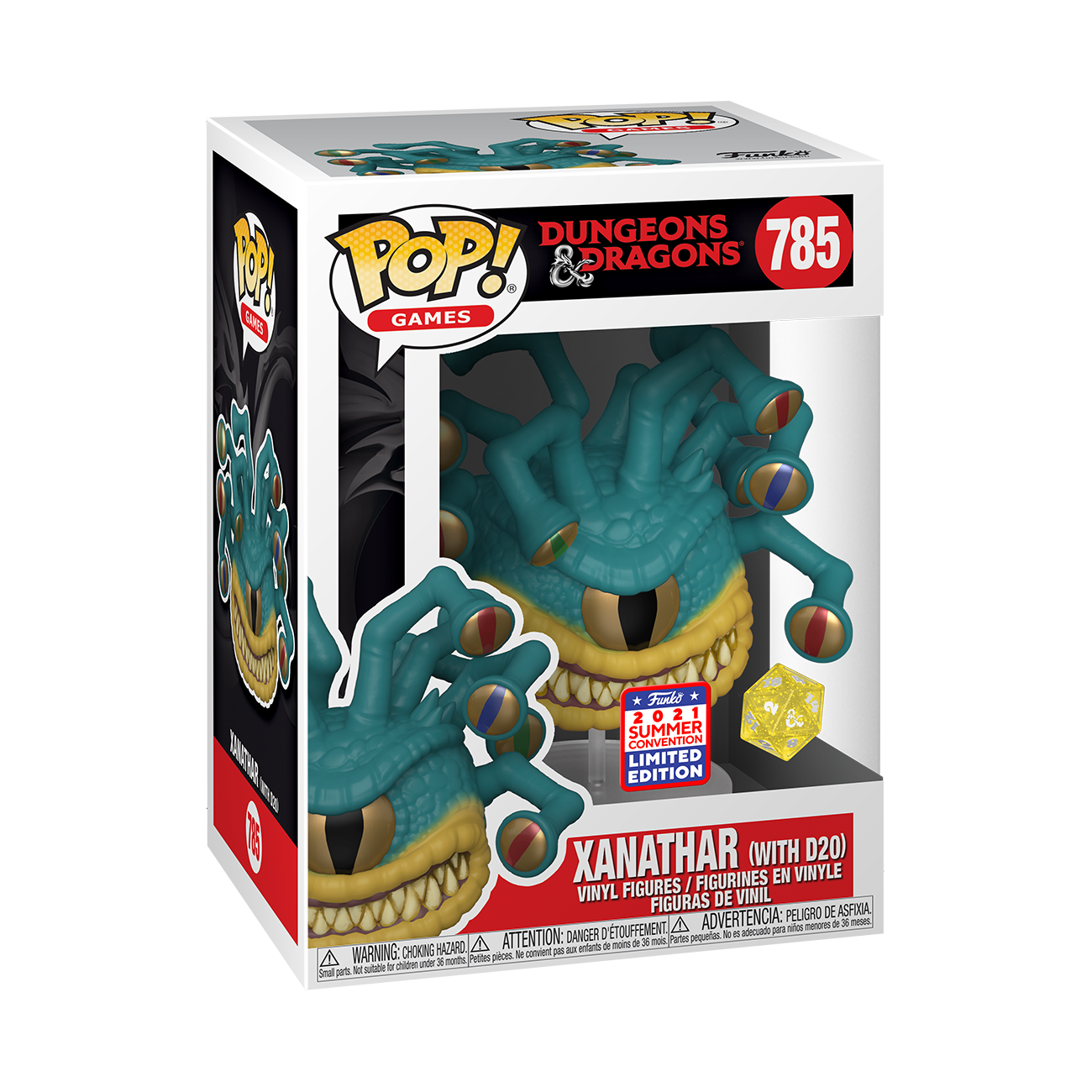 D&D - Xanathar and dice Funko Pop! 785 | Card Merchant Takapuna