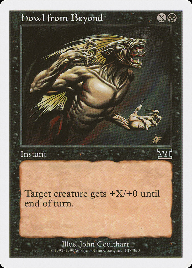 Howl from Beyond [Classic Sixth Edition] | Card Merchant Takapuna