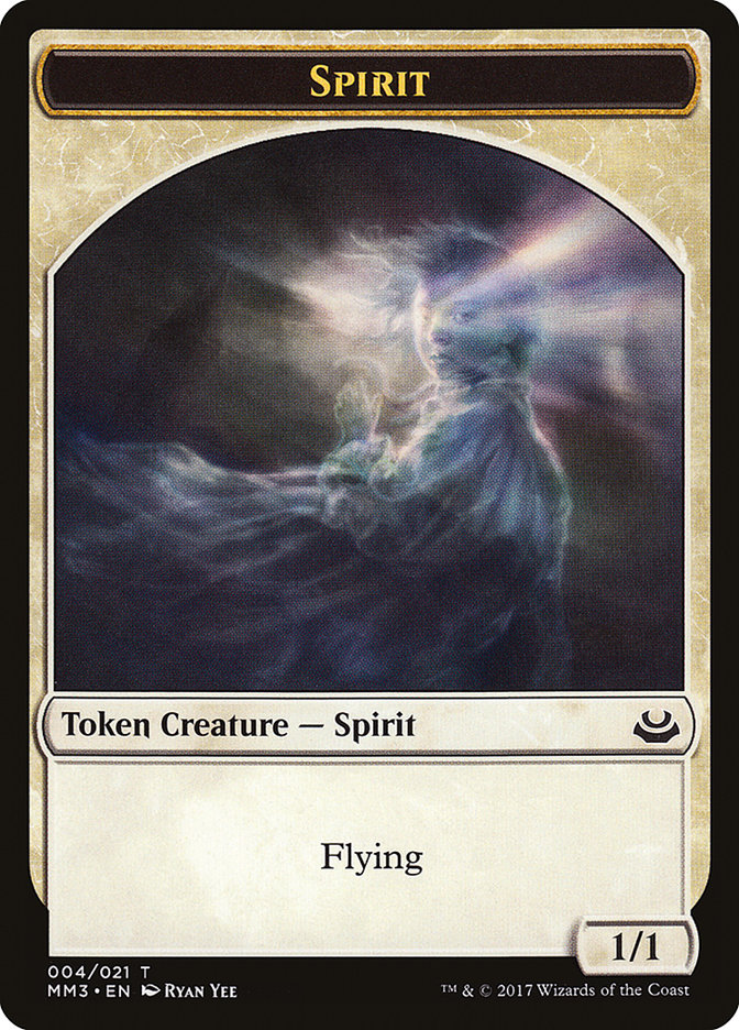Spirit Token [Modern Masters 2017 Tokens] | Card Merchant Takapuna