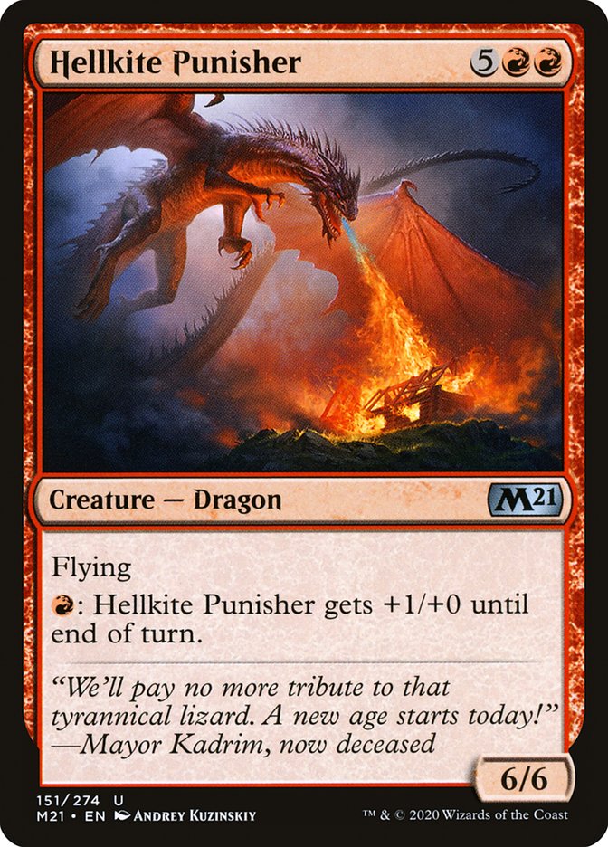 Hellkite Punisher [Core Set 2021] | Card Merchant Takapuna