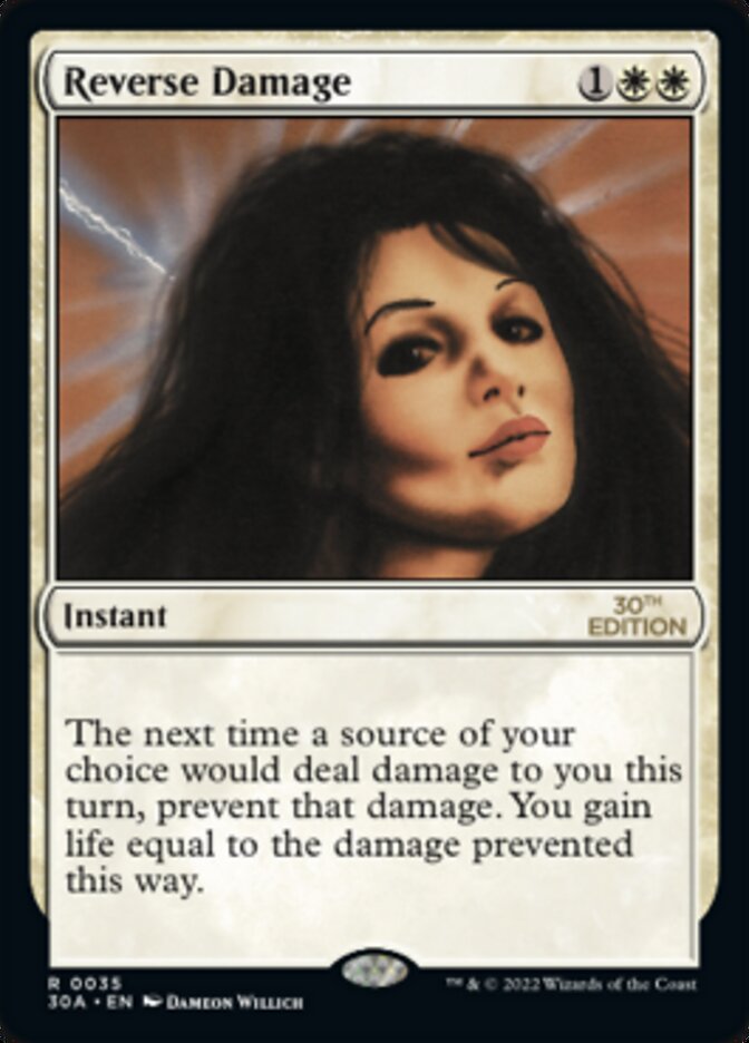 Reverse Damage [30th Anniversary Edition] | Card Merchant Takapuna