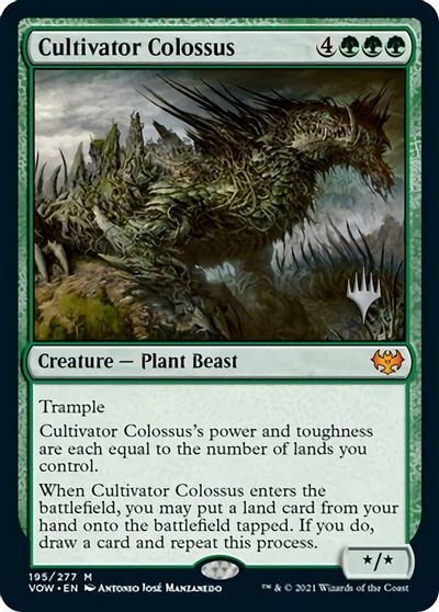 Cultivator Colossus (Promo Pack) [Innistrad: Crimson Vow Promos] | Card Merchant Takapuna