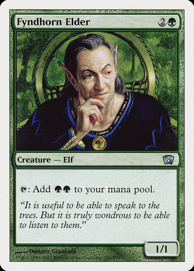 Fyndhorn Elder [Eighth Edition] | Card Merchant Takapuna