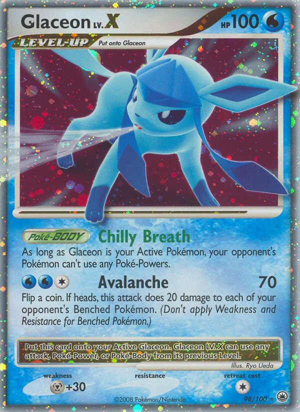 Glaceon LV.X (98/100) [Diamond & Pearl: Majestic Dawn] | Card Merchant Takapuna