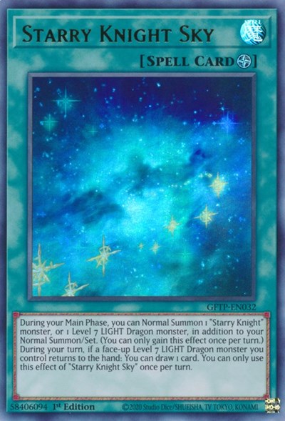 Starry Knight Sky [GFTP-EN032] Ultra Rare | Card Merchant Takapuna