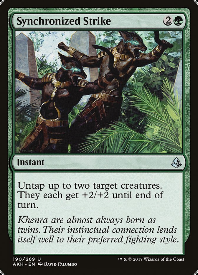 Synchronized Strike [Amonkhet] | Card Merchant Takapuna
