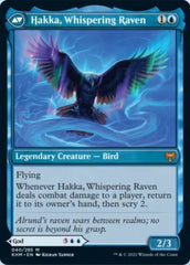 Alrund, God of the Cosmos // Hakka, Whispering Raven [Kaldheim] | Card Merchant Takapuna