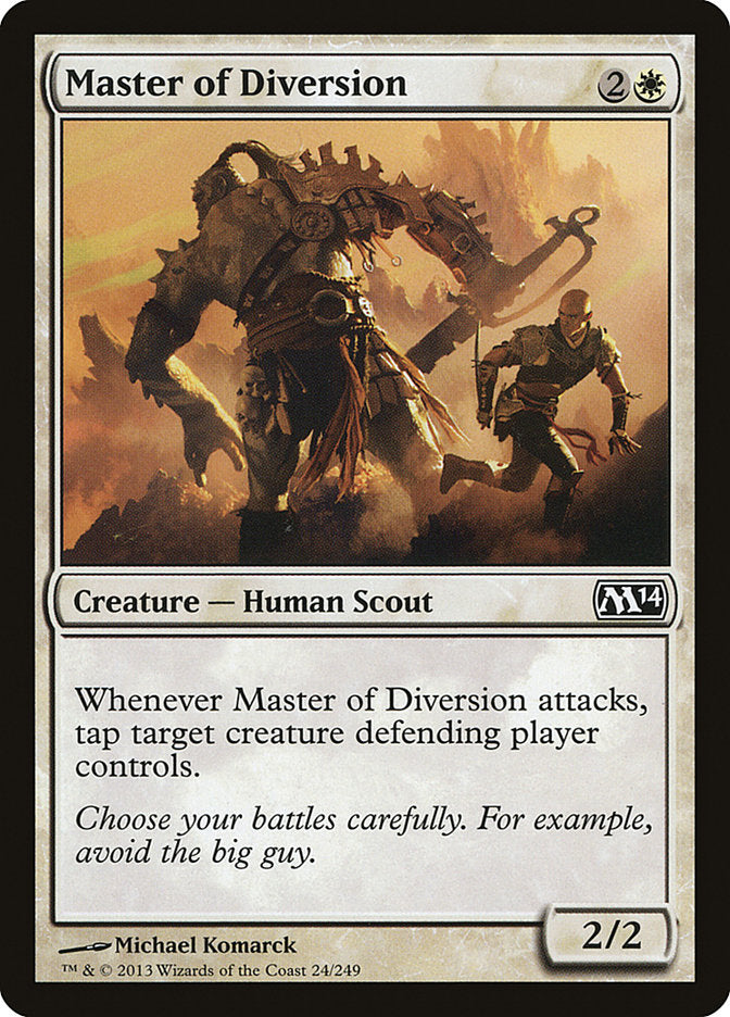 Master of Diversion [Magic 2014] | Card Merchant Takapuna