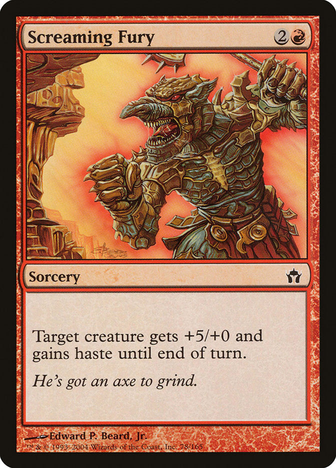 Screaming Fury [Fifth Dawn] | Card Merchant Takapuna