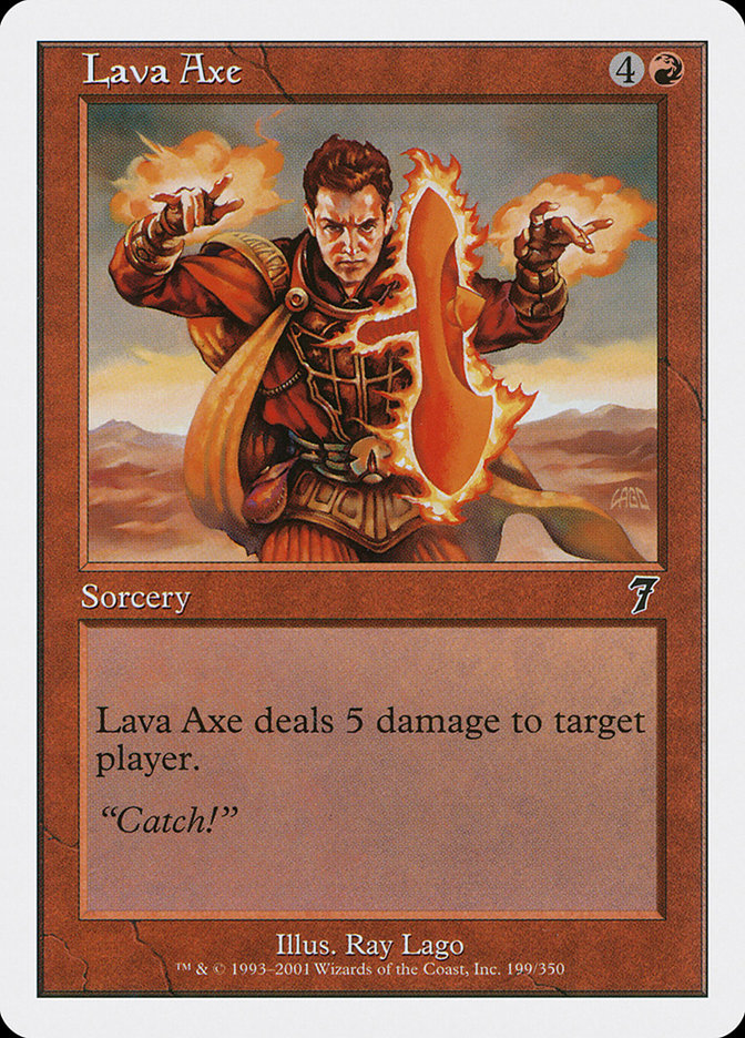Lava Axe [Seventh Edition] | Card Merchant Takapuna