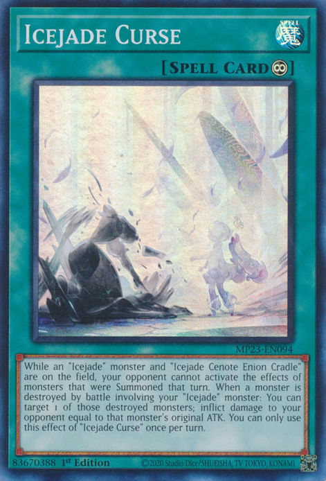 Icejade Curse [MP23-EN094] Super Rare | Card Merchant Takapuna