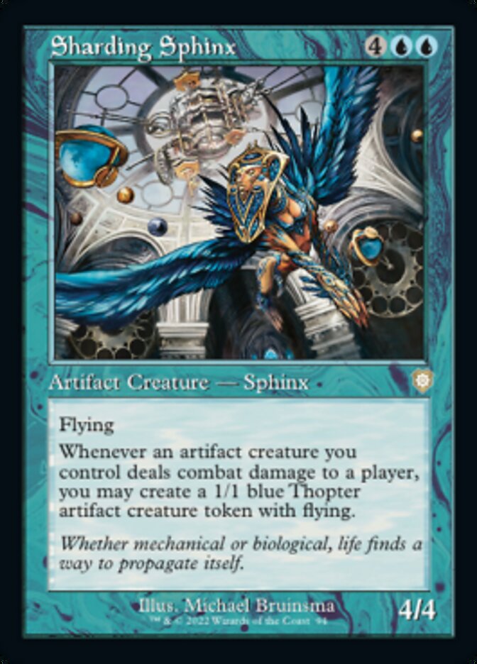 Sharding Sphinx (Retro) [The Brothers' War Commander] | Card Merchant Takapuna