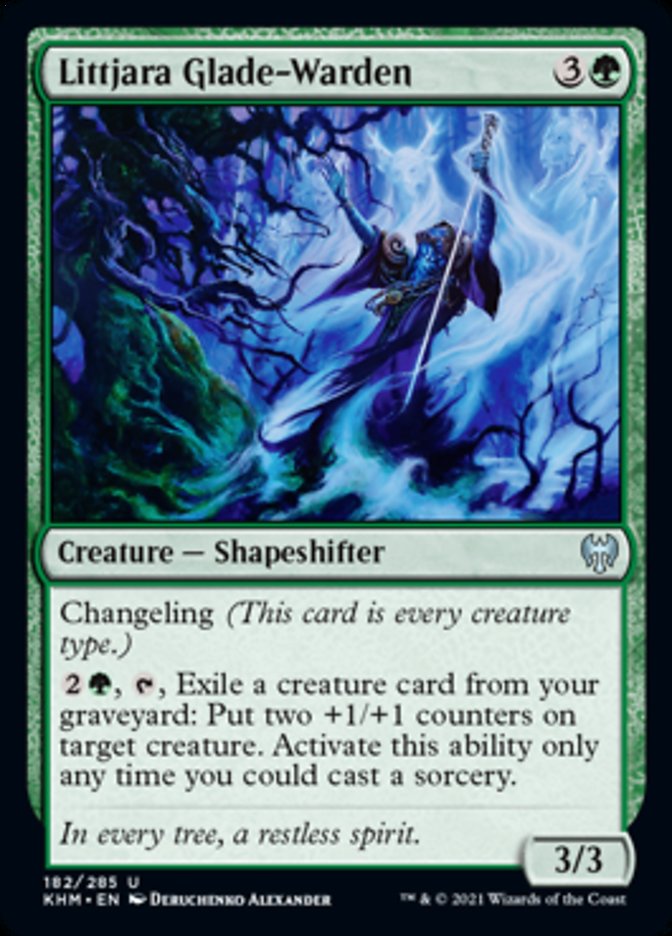 Littjara Glade-Warden [Kaldheim] | Card Merchant Takapuna