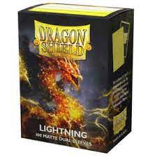 Dragon Shield Sleeves 100ct Dual  - Lightning